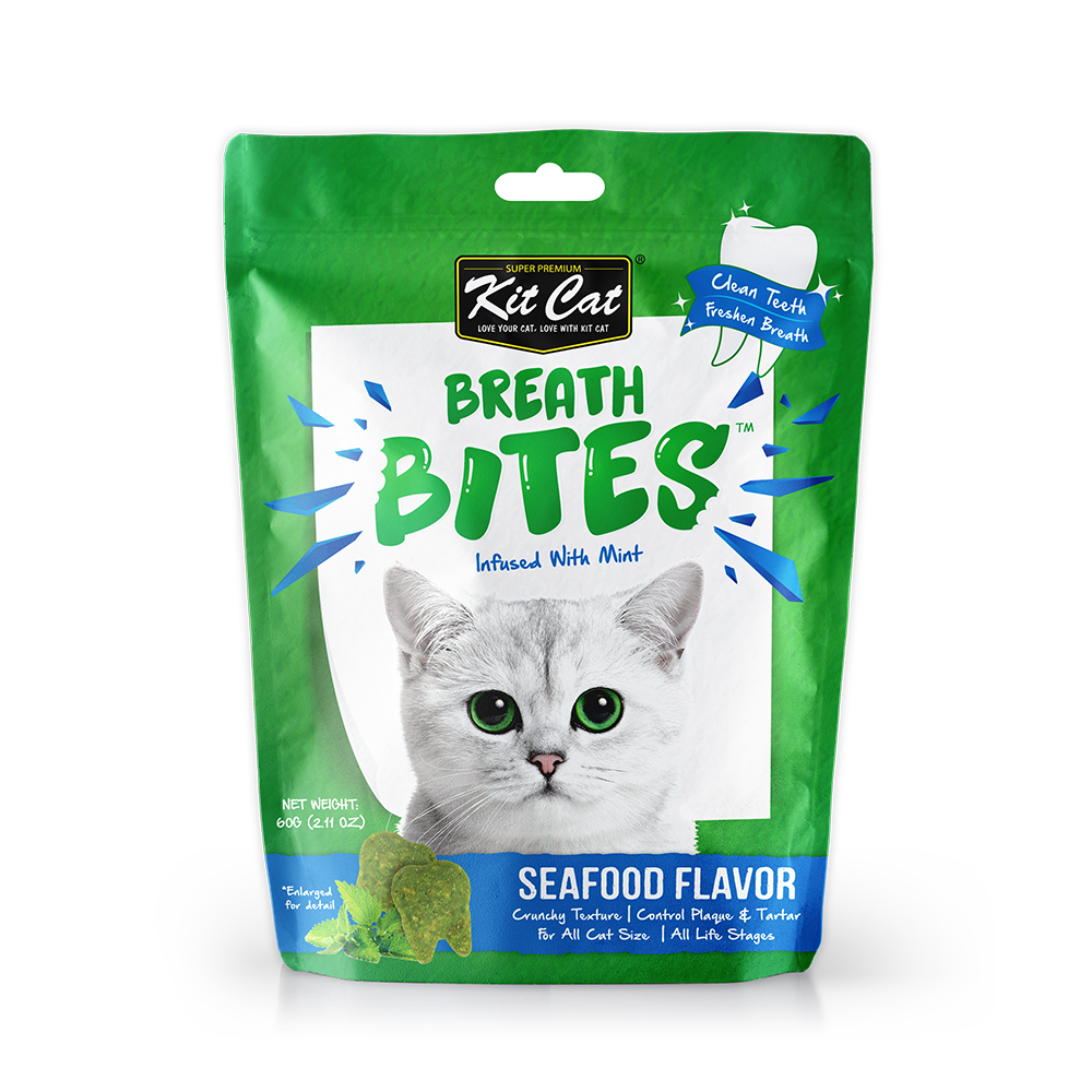 Kit Cat Breathbites Seafood 60g