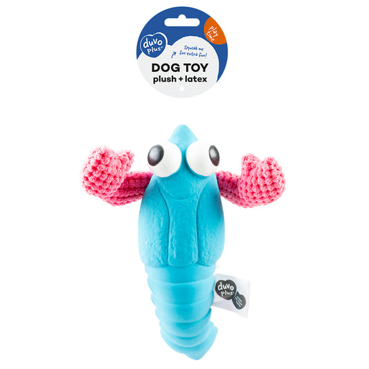 Duvo Dog Toy Plush&Latex Lobster