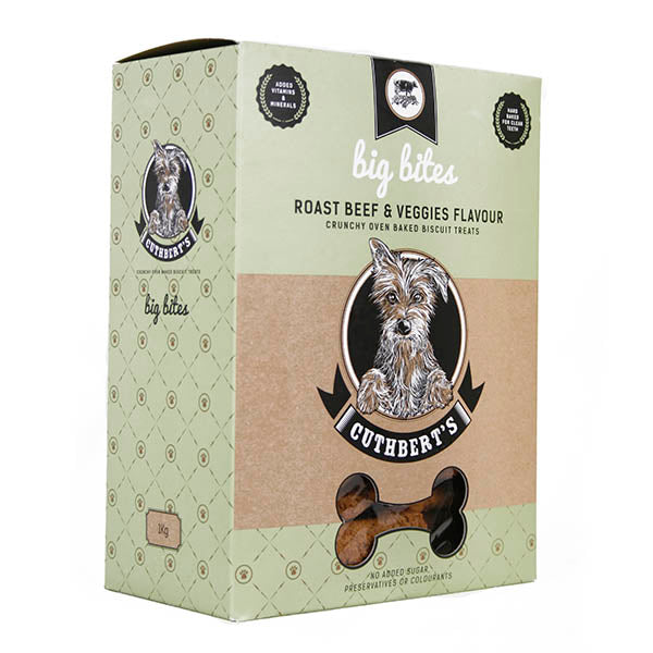 Cuthberts Beef Flavour Biscuits 1kg