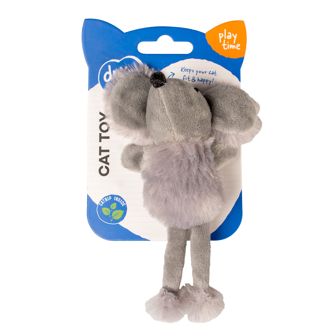 Duvo Cat Toy Cushy Big Ear Mouse