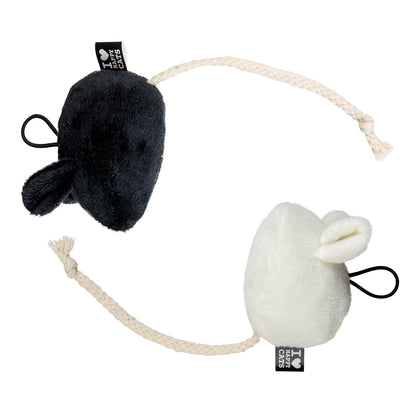 D&D Cat Toy Moosy Play Mouse 2 Pack