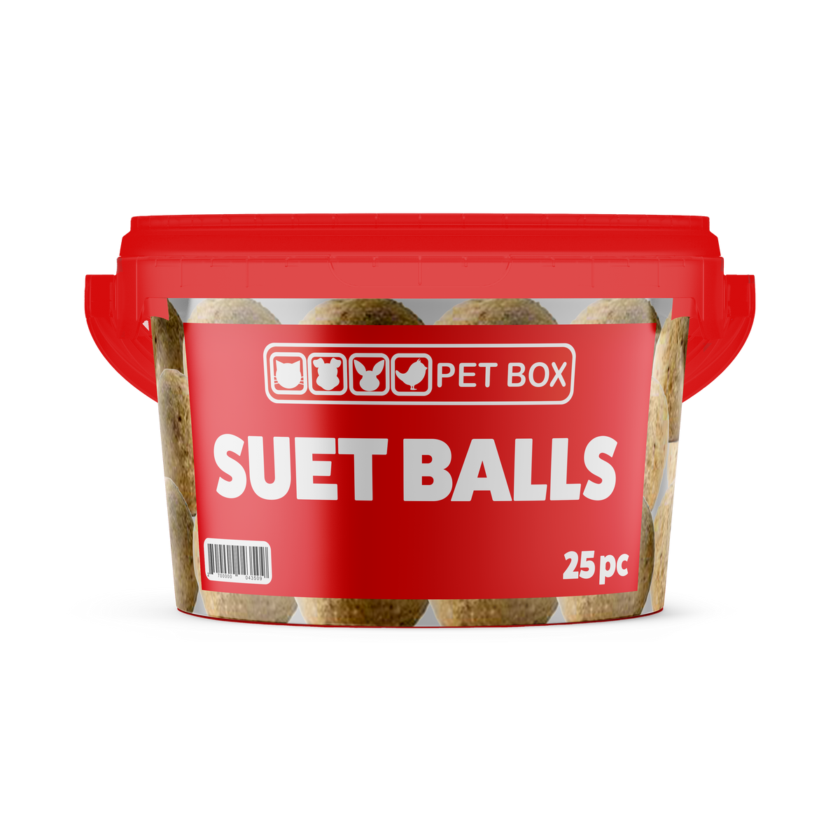 Pet Box Suet Balls Bucket 25pc