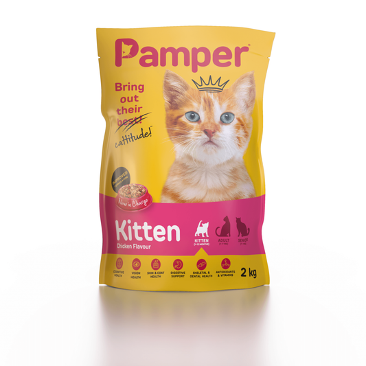 Pamper Kitten Chicken 2kg
