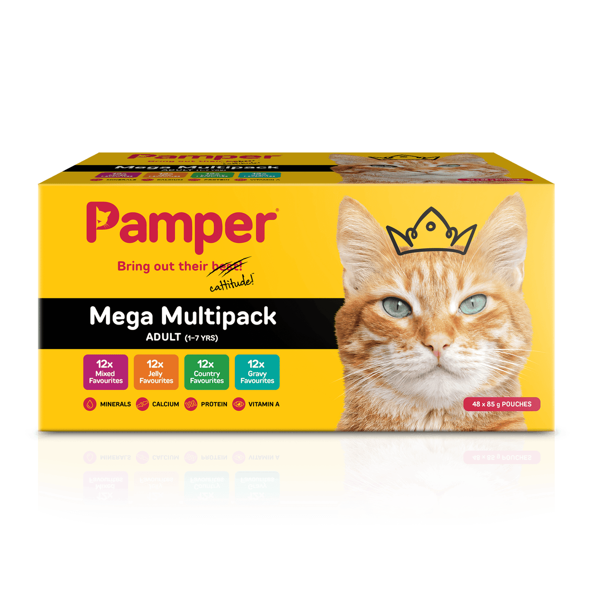 Pamper Adult Mega Multi Pack 4x12x85g – Pet Box