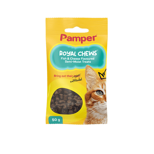 Pamper Royal Chews Chicken & Cheese 50g