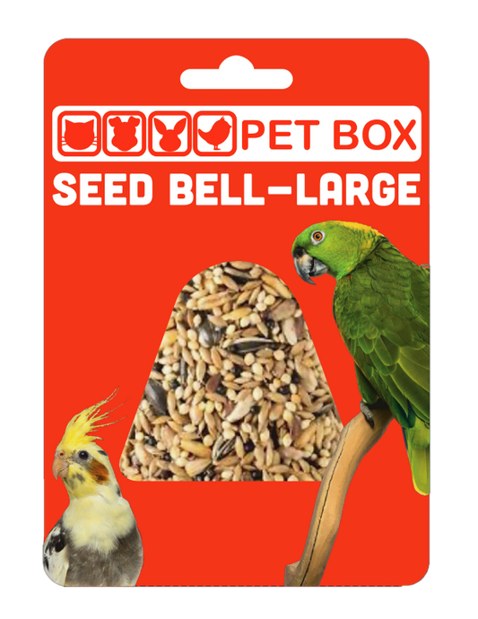 Pet Box Seed Bell Cockatiel