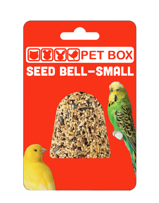 Pet Box Seed Bell Budgie