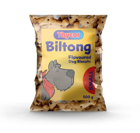 Thycor Dog Biscuits Biltong Small 500g