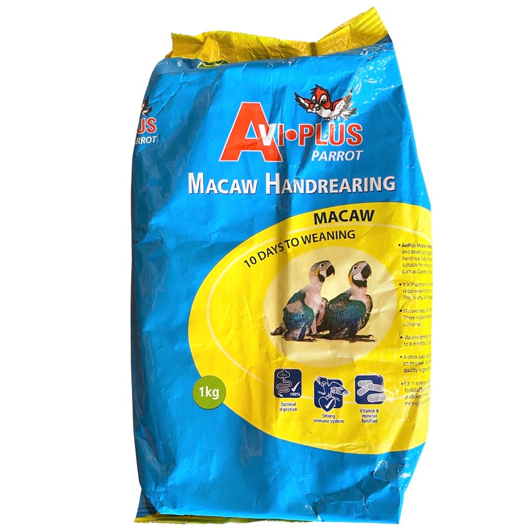 Avi Handrearing Macaw 1kg – Pet Box