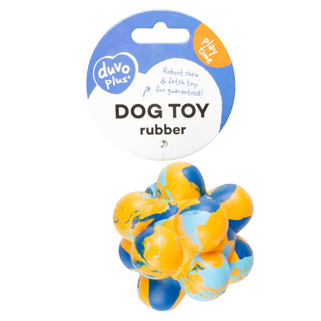 Duvo Dog Toy Rubber Bubble Ball Smash Sml