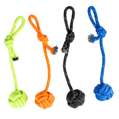 Scooby Ropes Duvo Dog Toy Scooby Rope Dummy Ball – Pet Box