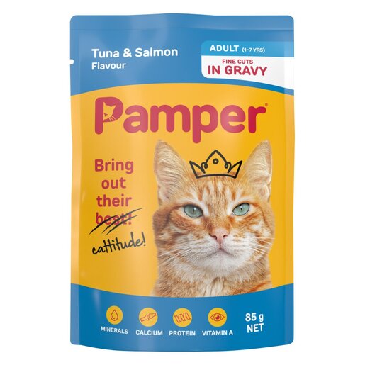 Pamper Adult Tuna & Salmon 85g