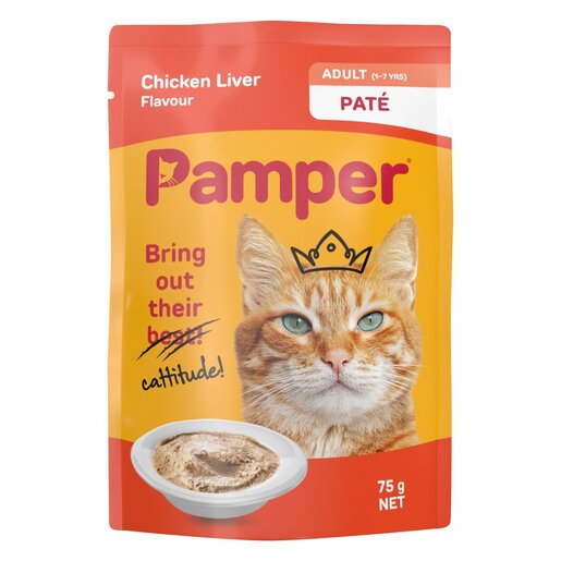 Pamper Adult Pate Chicken Liver 75g