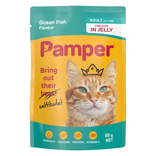 Pamper Adult Ocean Fish 85g