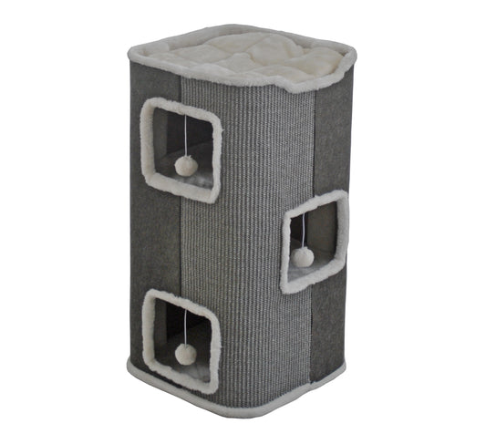 PB Cat Tree Square Castle
